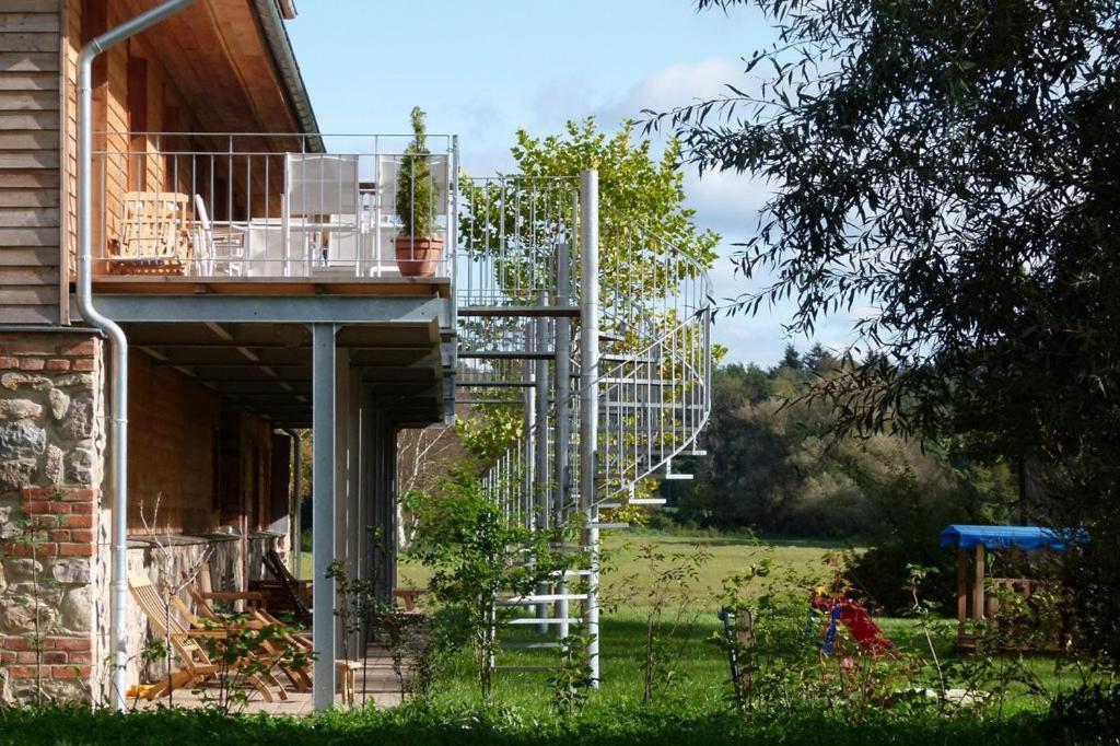 Gutshof Woldzegarten Hotell Exteriör bild